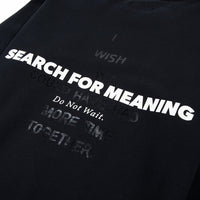 Search Sweatshirt | Black - Capsule NYC