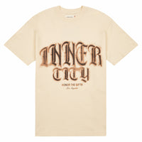 Stamp Inner City Tee | Bone - Capsule NYC