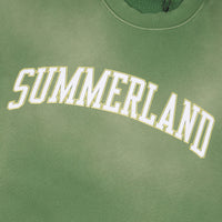 Summerland Collegiate Sweatshirt | Vintage Seaweed - Capsule NYC