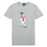 Team USA Polo Bear T-Shirt | Grey - Capsule NYC