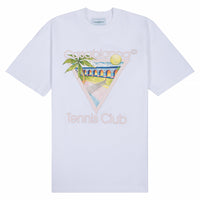 Tennis Club Icon Tee | White - Capsule NYC