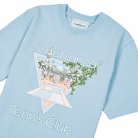 Tennis Club Pastelle Tee | Pale Blue - Capsule NYC