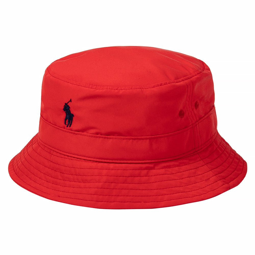 The Earth Polo Bucket Hat Red Capsule NYC