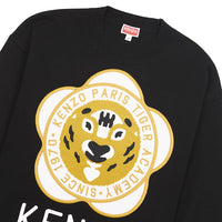 Tiger Academy Sweater | Black - Capsule NYC