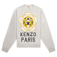 Tiger Academy Sweater | Pale Grey - Capsule NYC