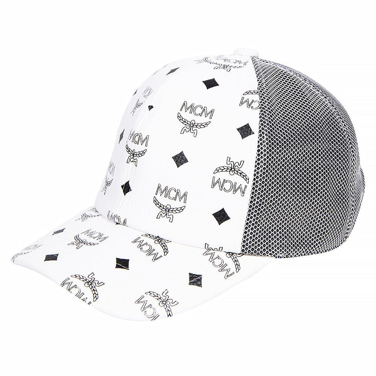 Visetos Mesh Baseball Cap | White – Capsule NYC display picture 1