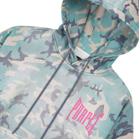 Women's Faded Camo Pullover Hoodie - Capsule NYC