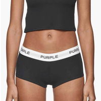 Women's Jersey Boy Short | Black - Capsule NYC