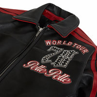 World Tour Jacket | Black/Cabernet/Ivory - Capsule NYC