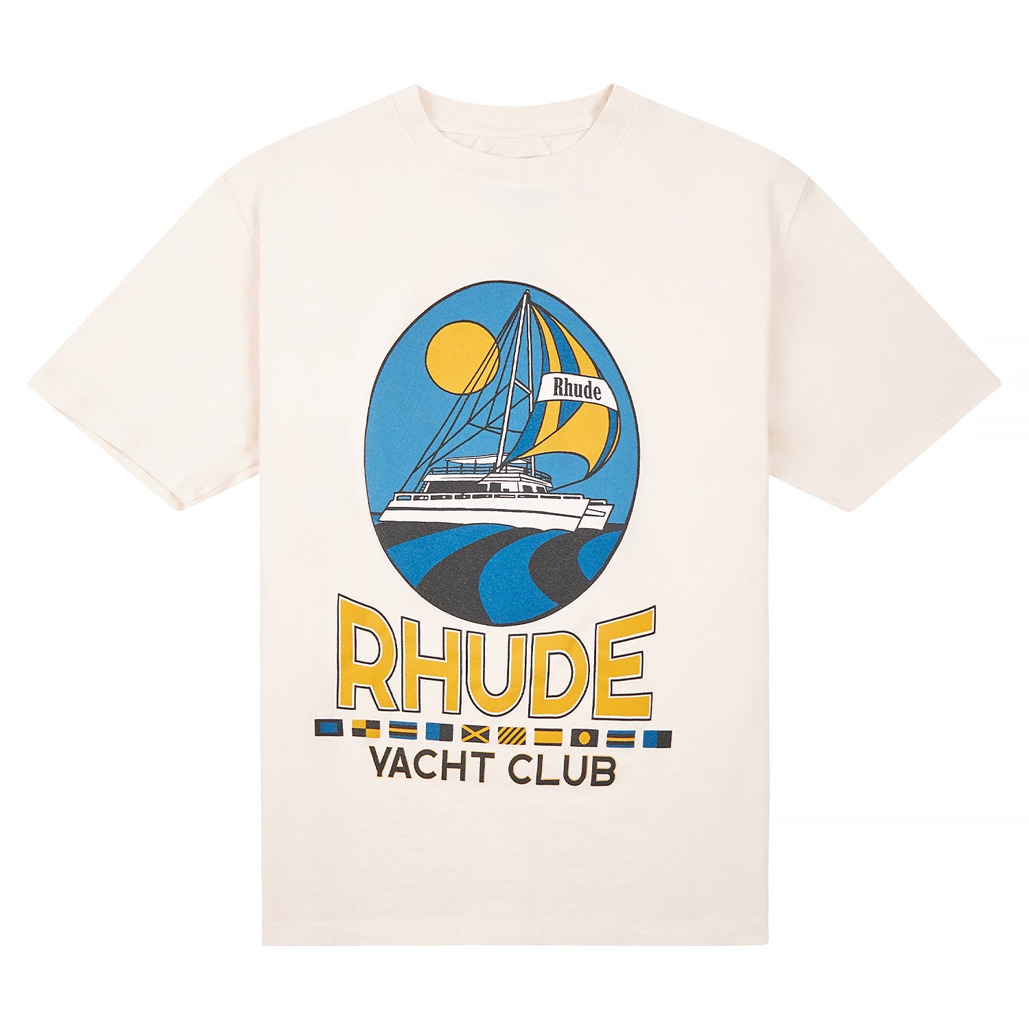 Yacht Club Tee | Vintage White – Capsule NYC
